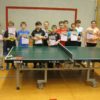 12 Kinder bei Tischtennis Mini-Meisterschaft in Kupferdreh