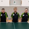 Tischtennis-Jungen schließen Saison auf Platz 3 ab
